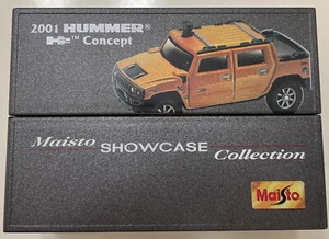 2001 Hummer H2 Concept Maisto 1/64 Die Cast Showcase Collection Limited Edition - Picture 1 of 6