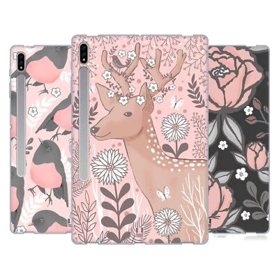 FUNDA HEAD CASE DESIGNS RUBOR JARDÍN GEL SUAVE PARA TABLETS SAMSUNG 1 Foto 1 de 4