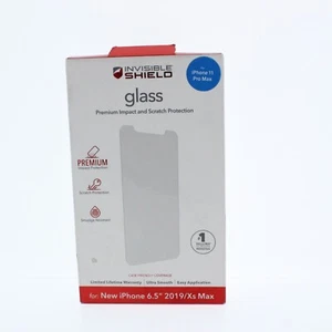 ZAGG INVISIBLE SHIELD Glass Screen Protector for iPhone 6.5" 2019/Xs Max - Picture 1 of 3