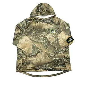 Realtree® EXCAPE Camouflage Bandit Tech Performance Hoodie Sweatshirt Mens 2XL - Picture 1 of 7
