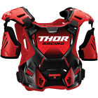 Thor Guardian Mens Roost Deflector Motocross Chest Back Body Armour - Red