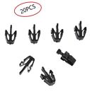 Car Auto Clips Fasteners Push Part Number Mb153825 Replacement Spare Parts Black