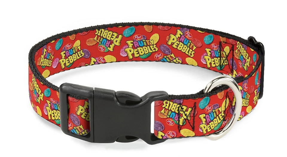 ¡NUEVO! COLLAR PERRO CEREAL GUIJARROS AFRUTADOS LOS PEDERNAL CON LICENCIA Foto 1 de 1