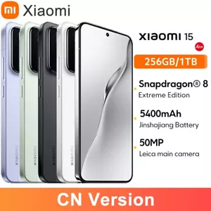 Xiaomi 15 5G Snapdragon 8 Elite 50MP Leica 5400mAh 90W 6.36" 1.5K OLED HyperOS 2 - Picture 1 of 25