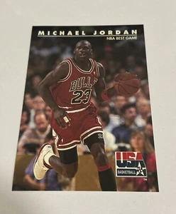 MICHAEL JORDAN CHICAGO BULLS NBA BEST GAME #40 USA SP 1991-92 SKYBOX BASKETBALL - Picture 1 of 2