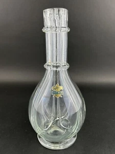 Vintage Fait Main 4 Chamber Liquor Decanter Bottle Made in France Size 11" - Picture 1 of 8