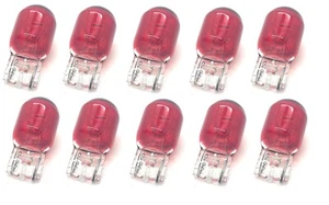 10 x 582 W21W Red bulb stop tail fog light 7440 582R T20 21w trade pack - Picture 1 of 7