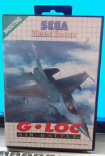 G Loc Air Battle Master System Sega Complete with manual