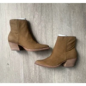 NIB Dolce Vita Asha Olive Nubuck Bootie Size 7.5 - Picture 1 of 5
