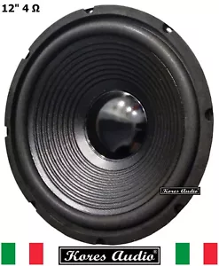Kores Audio KJ-124 Woofer/Sub 12" Pollici 30/31 Cm 4 Ohm 500W Peak 200W RMS - Imagen 1 de 9