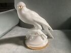 ANTIQUE HUTSCHENREUTHER  PORCELAIN FALCON FIGURINE Prof. FRITZ KLEE Selb Germany