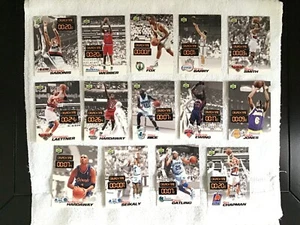 1997 Upper Deck Crunch Time Starter Lot 14 Cards All Different Ewing Weber Ex+++ - Picture 1 of 10
