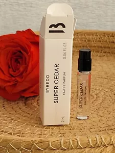 Byredo Super Cedar Parfum Women Perfume Cologne SAMPLE 2ml Eau De Parfum .06fl o - Picture 1 of 2