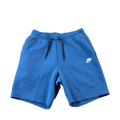 Sudadera corta para hombre Nike Blue Tech polar talla mediana M  Foto 1 de 4