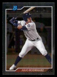 2020 Bowman Heritage Chrome Prospects #92CPROD Julio Rodriguez - Picture 1 of 2