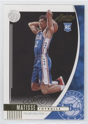 2019-20 Panini Absolute Memorabilia Retail Matisse Thybulle #74 Rookie RC - Image 1 of 2