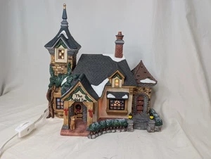 Weihnachtsmann Werkbank Die gepolsterte Pfote Veterinär Weihnachtsdorf Kordel Birne  - Bild 1 von 12