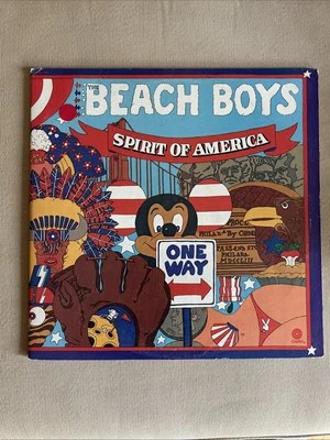 THE BEACH BOYS SPIRIT OF AMERICA 2 LP GATEFOLD COVER EXCELLENT 1975 CAPITOL 2 LP - Image 1 of 4