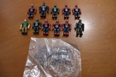 Mega Bloks Spiderman 3 Minifigure Lot 11 Figurines w/ Extras Rare - Image 1 of 4