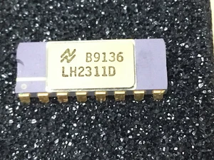 (1 PC) Comparador de Voltaje National LH2311D, Doble, 16 Pines, Cerámica ORO ANTIGUO - Imagen 1 de 2