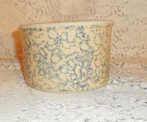 Robinson-Ramsbottom  Blue Splatter Crock #700-A - Picture 1 of 6