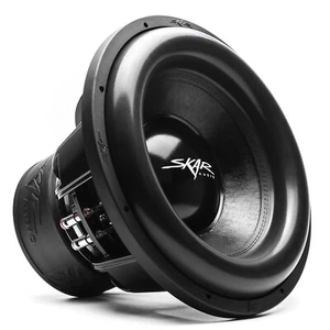 NEW SKAR AUDIO ZVX-15v2 D1 15" 3000W MAX POWER DUAL 1 OHM SUBWOOFER - Picture 1 of 5