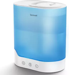 Humidifiers Bedroom Home 2.5L Top Fill Cool Mist Air Humidifier Large Room Baby - Picture 1 of 1