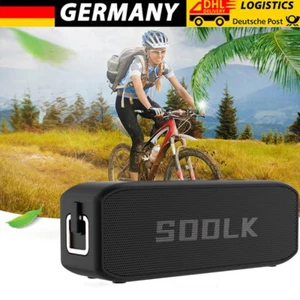 Lautsprecher Bluetooth5.0 Musikbox Tragbarer Radio Stereo Soundbox 3.5mm SD - Bild 1 von 9
