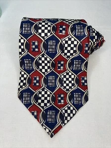 Oscar De La Renta Necktie Multicolor Silk Tie - Picture 1 of 6