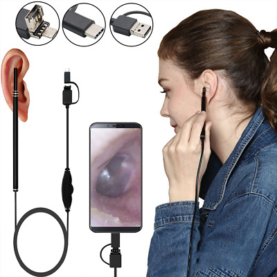 For Samsung Android Mobile Phone USB Endoscope Borescope Snake Inspection Camera • 7.37£