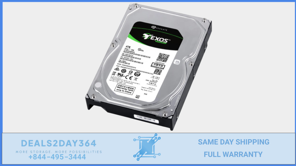 新品・未開封　4TB HDD　SEAGATE Dell EMC XPJ47 / 0XPJ47 / Seagate Exos 7E8 ST4000NM016A 4TB