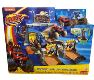 Fisher-Price Blaze and the Monster Machines Mud Pit Race Track, Vehicle Playset