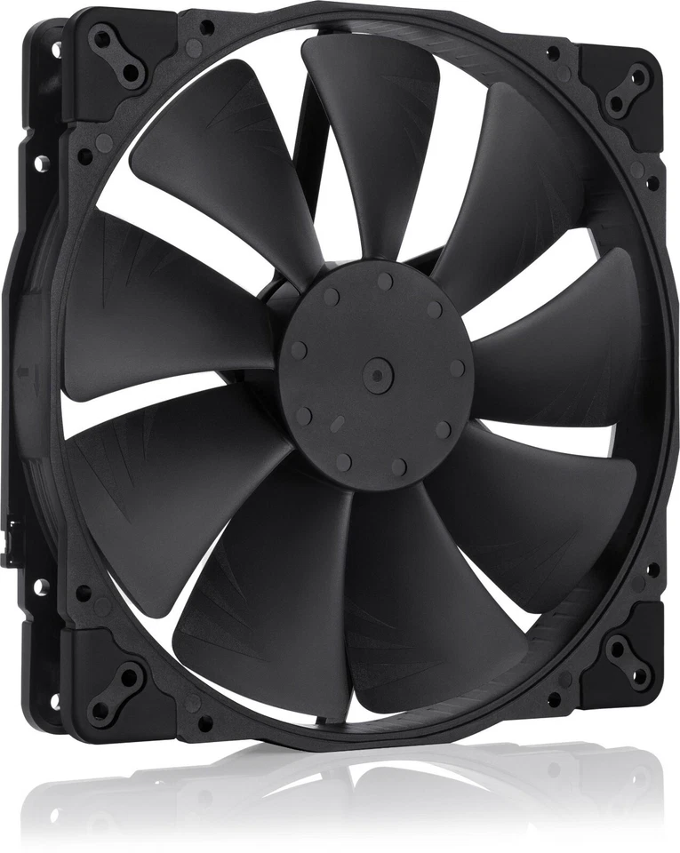 Noctua NF-A20 PWM chromax.black.swap 12V 800RPM 200mm Premium Quality PC Fan - Image 1 of 4