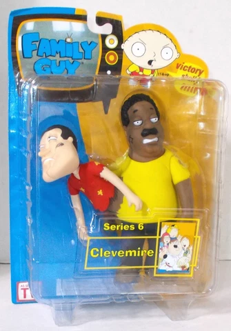Mezco FAMILY GUY SERIES 6 CLEVEMIRE MUTANT CLEVELAND QUAGMIRE figure MOC 2006 Cover