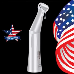 Dental 20:1 Reduction Implant Contra Angle Low Speed Push Button Handpiece - Picture 1 of 19