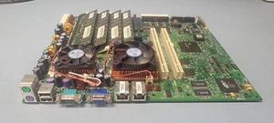 Tyan S2510 ATX Motherboard with Intel Pentium III x2 CPUs and 1GB RAM - Photo 1/4