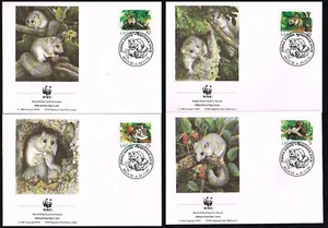 Latvia 1994 ☀ W.W.F. - Fauna / Mammals - Edible Dormouse ☀ 4x FDC - Picture 1 of 1