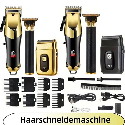 MARKENLOS Profi Haarschneidemaschine Haarschneider Bart Trimmer Rasierer Clipper Akku NEU