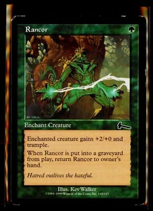 Rancor - MTG Magic the Gathering - Urza's Legacy - Vintage - MP! - Picture 1 of 2