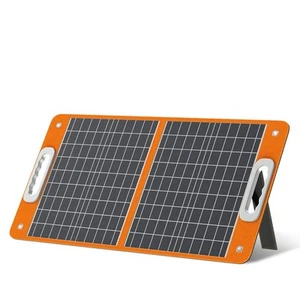 Panel Solar Plegable, Cargador Solar Portátil 18V/60W para Central Eléctrica Portátil - Imagen 1 de 7