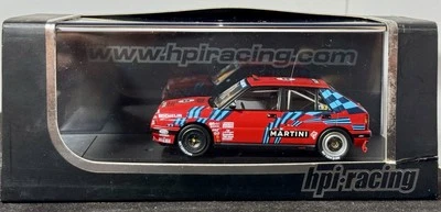 HPI-RACING 8223 LANCIA DELTA HF INTEGRALE 16v TEST CAR 1989 PLAIN BODY RED 1:43 - Immagine 1 di 4