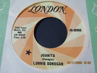 DEMO PROMO-LONNIE DONEGAN-JUANITA-LONDON - Image 1 of 2