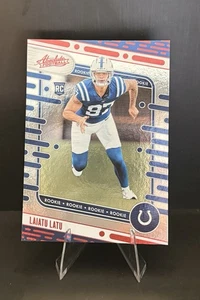 Laiatu Latu 2024 Panini Absolute #115 RC Rookie Indianapolis Colts Pink Parallel - Bild 1 von 2