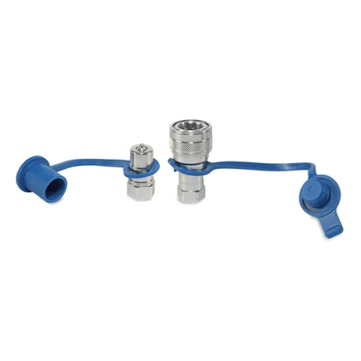 3/8″ ISO 7241-B Quick Disconnect Hydraulic Couplers Set - 3/8″ NPT Thread - Image 1 of 4