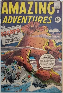 Amazing Adventures Silver Age #6 VG-* 1st App SSERPO 1961 Jack Kirby/Steve Ditko - Picture 1 of 13