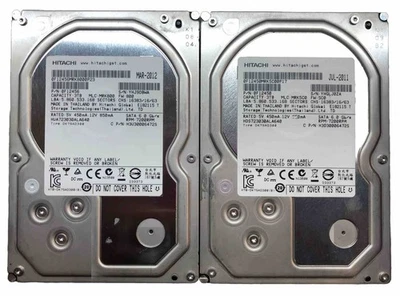 LOT OF 2 | HGST Ultrastar 3TB | 7.2K 64MB SATA-III 3.5" HDD | HUA723030ALA640 - Image 1 of 4