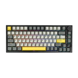 (NEW!!) Ajazz AK820 Pro – 75% Wireless Mechanical Keyboard with TFT Screen - Picture 1 of 11