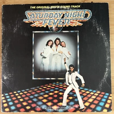 Saturday Night Fever Soundtrack Vinyl 2 LP Set RSO RS-2-4001 Excellent - Image 1 of 4