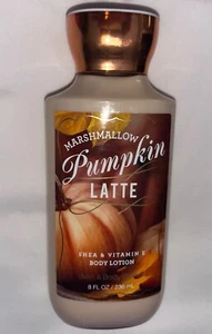 Nuova lozione corpo Marshmallow zucca latte bagno e corpo funziona 8 fl oz - Foto 1 di 2