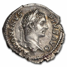 Roman Empire AR Denarius Caracalla (198-217 AD) AU (RIC IV 83)
